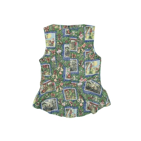 Vintage Reyn Spooner Mele Kalikimaka Christmas Hawaiian Shirt Size S - Picture 2 of 3